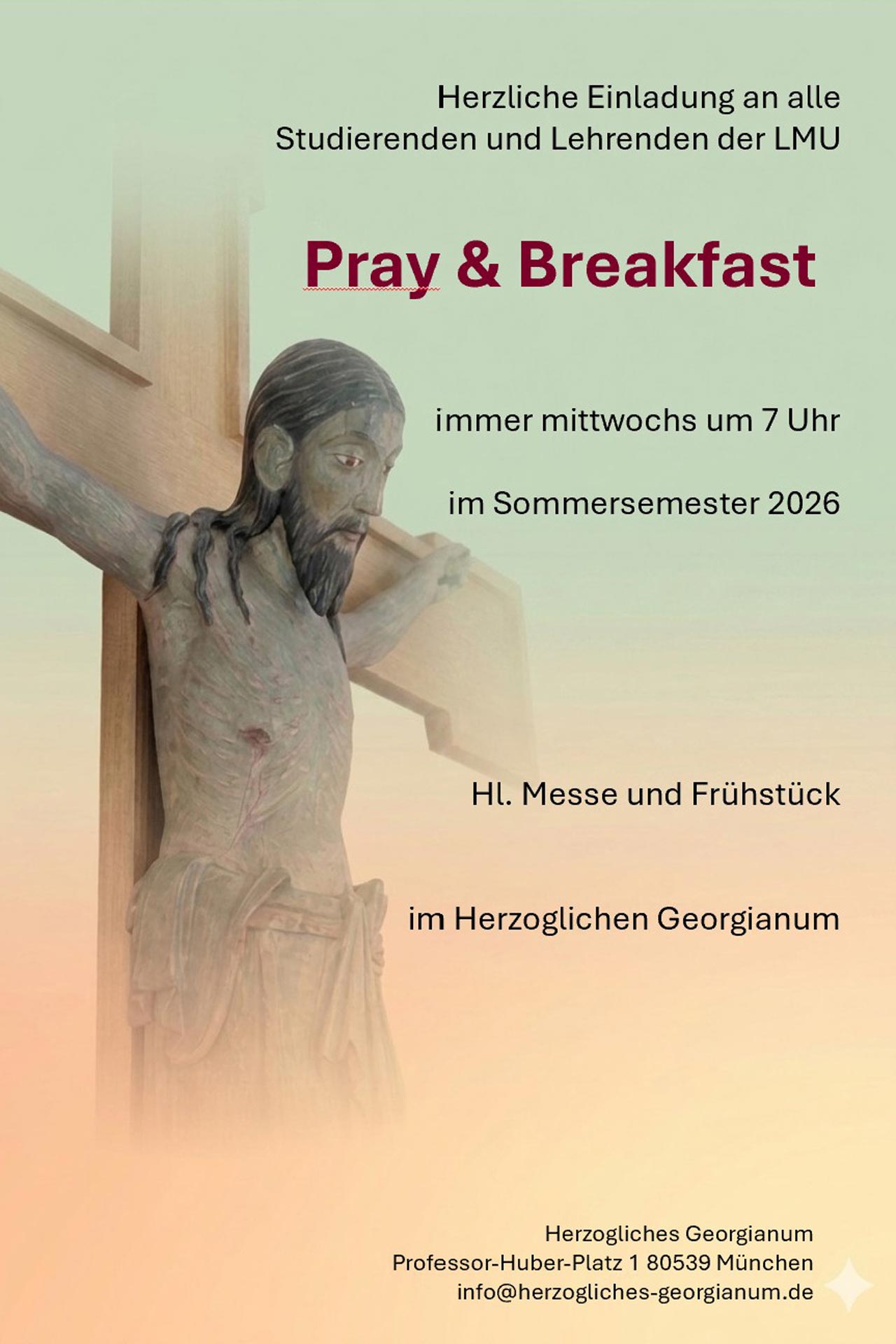 2026 Pray and Breakfast Plakat